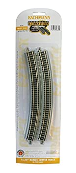 【中古】【輸入品・未使用】Bachmann Industries 15.50 Radius Curved Track (6/Card) Snap Fit E-Z Track N Scale [並行輸入品]