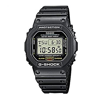 【中古】【インポート品・未当て嵌める】【楽になること2年引きうける】カシオ ジーショック 素早さ真似形 刷り直す版 ORIGIN 開びゃく DW-5600E-1V CASIO Gshock 真四角 デジタル 真四角 黒いこと ウレ その他-腕時計