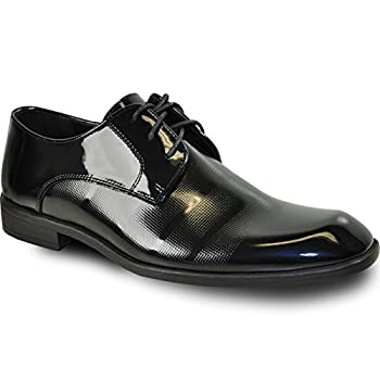 【中古】【輸入品・未使用】[Vangelo] メンズドレスシューズROCKEFELLERオックスフォードフォーマルタキシードブラックパテントワイド幅 (9 D(M) US/ 27 CM) [並行輸入品] 18,615円