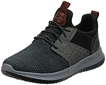 【中古】【輸入品・未使用】Skechers Men's Classic Fit-Delson-Camden Sneaker%ｶﾝﾏ%gray%ｶﾝﾏ%12 Wide US｜スカイマーケットプラス