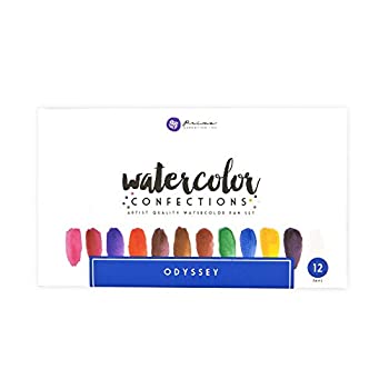 【中古】【輸入品・未使用】Prima Marketing Confections Odyssey 水彩コレクション 12個 (1パック)