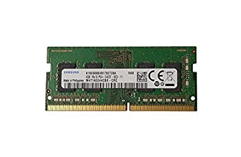 【中古】【輸入品・未使用】Samsung 4GB DDR4 PC4-19200 2400MHz 260 PIN SODIMM CL 17 1.2V ram memory module M471A5244CB0-CRC [並行輸入品]