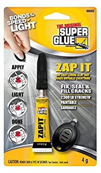 【中古】【輸入品・未使用】UV接着剤　ZAP　IT　5分で硬化　UVライト付き
