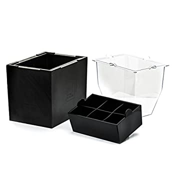 【中古】【輸入品・未使用】OnTheRocks?澄み切った角氷 ボール型氷 ダイヤモンド型氷メーカー 2インチのクリアなキューブや球や宝石作りを自宅で 2 Inches ブラック 43237-2