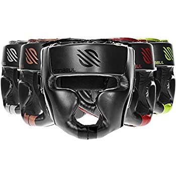 【中古】【輸入品・未使用】Sanabul Essential Professional Boxing MMA Kickboxing Head Gear (BLACK%ｶﾝﾏ% L/XL)