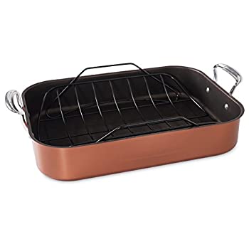 【中古】【インポート品・未当て嵌める】Nordic Ware Turkey Roaster with Rack%ｶﾝﾏ% Copper