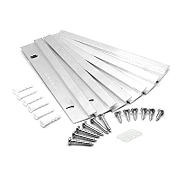 【中古】【輸入品・未使用】(50 pairs) - 15cm 23kg French Cleat Picture Hanger Kit Small Z Bar Hanger 50 Pairs