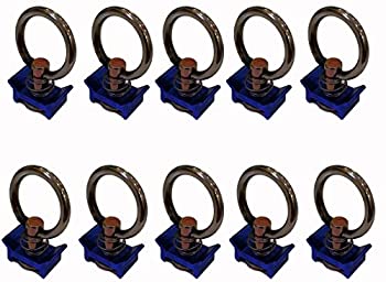 【中古】【輸入品・未使用】Single Stud Fitting with Stainless Steel Ring for L Track / Airline Track-10Packs