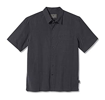 【中古】【輸入品・未使用】Royal Robbins Men's Desert Pucker Dry Shirt%ｶﾝﾏ% Asphalt%ｶﾝﾏ% Medium