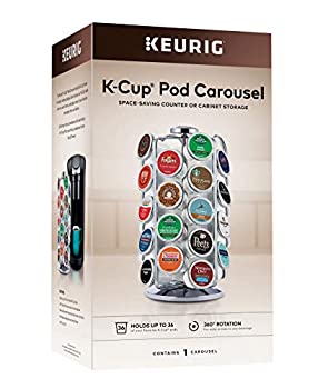 【中古】【輸入品・未使用】Keurig 収納カルーセル コーヒーポッド収納 キューリグK-Cupポッド36個収納可 シルバー