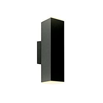 【中古】【インポート品・未当て嵌める】Dals点火装置ledwall-b 11???3?/ 4?%ﾀﾞﾌﾞﾙｸｫｰﾃ% Tall取り入れるLEDアウトドア壁据え置き用キャンドルスティック???Ada Co、 黒いこと LEDWALL-B-BK 1