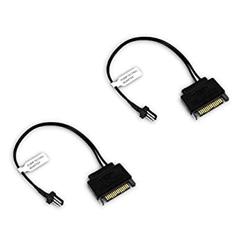 【中古】【輸入品・未使用】EKWB EKケーブルポンプテストアダプター 2個パック