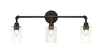 【中古】【輸入品・未使用】Toltec照明ヴィンテージ3ライトBath Bar with 4?%ﾀﾞﾌﾞﾙｸｫｰﾃ%バブルガラス