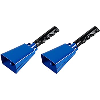 【中古】【輸入品・未使用】EONLION 9インチ スチールカウベル ハンドル付き 大音量音楽パーカッション楽器 スポーツゲームイベントやパーティー用チアリーディングベル 子