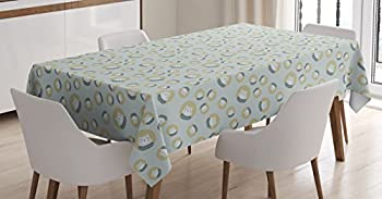 【中古】【輸入品・未使用】Nordicテーブルクロスby Ambesonne、子供Scandinavian Pattern with Polar Bearsフィンランドデザイン、ダイニングルームキッチン長方形テーブル｜スカイマーケットプラス 23,645円