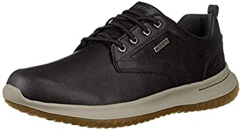 【中古】【インポート品・未当て嵌める】Skechers Men\u0027s DELSON-Antigo Oxford%ｶﾝﾏ% Black%ｶﾝﾏ% 9.5 Medium US