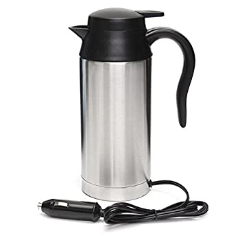 【中古】【輸入品・未使用】12?V 750?mlステンレススチール車電気暖房Mug Drinking Cupトラベルケトル水茶コーヒーミルク