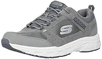 【中古】【輸入品・未使用】Skechers Men's Oak Canyon Oxford%ｶﾝﾏ% Gray/White%ｶﾝﾏ% 9.5 4E US