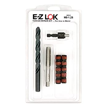 【中古】【インポート品・未当て嵌める】E-Z LOK EZ-650-8 Threaded Inserts for Metal; M8-1.25 Installation Kit%ｶﾝﾏ% Steel%ｶﾝﾏ% Black Oxide