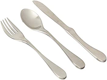 【中古】【輸入品・未使用】Knork フラットウェア スターターセット 12ピース マット