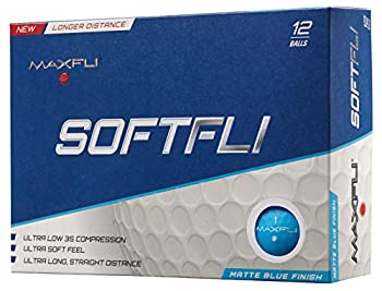 【中古】【輸入品・未使用】(Blue) - Maxfli SoftFli Low Compression Matte Finish Golf Balls｜スカイマーケットプラス