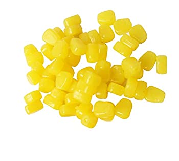【中古】【輸入品・未使用】milepet 150pcs Fake Cornシミュレーションソフト疑似餌鯉釣りルアーフローティング疑似餌with Nice香り、長さ15?mm