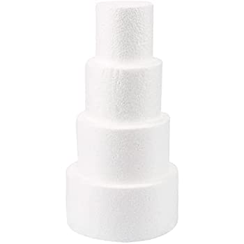 【中古】【輸入品・未使用】ケーキフォームダミー 3~6インチ ケーキダミー (12インチ 4個)