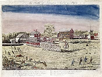 【中古】【輸入品・未使用】レキシントンの戦い 1775 NThe Combat Of Beginning At The Lexington Of Battle Of Combat Of Grain(1775年4月19日 Amos Doolittle 1775年 ポス｜スカイマーケットプラス