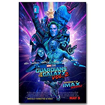 【中古】【輸入品・未使用】ガーディアンズオブギャラクシーVol。 2新しいスーパーヒーローズムービーシルクポスター20x30インチ [並行輸入品]