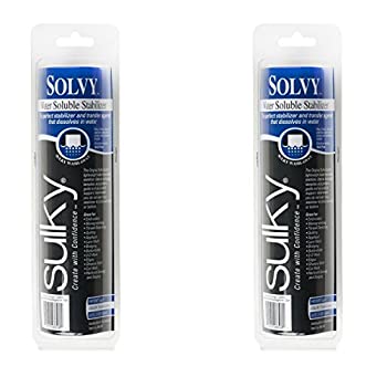 【中古】【輸入品・未使用】Sulky 12インチ×9ヤード ソルビー 水溶性スタビライザーロール 2 Pack 2255112|スカイマーケットプラス