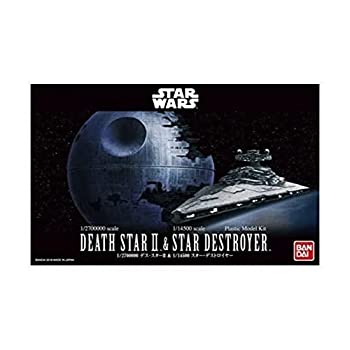 【中古】【輸入品・未使用】スター・ウォーズ 1/2%ｶﾝﾏ%700%ｶﾝﾏ%000 デス・スターII & 1/14%ｶﾝﾏ%500 スター・デストロイヤー プラモデル