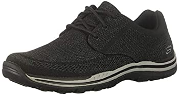 【中古】【輸入品・未使用】Skechers Men's Expected-GLENSONドライビングスタイルローファー、ブラック、10中US