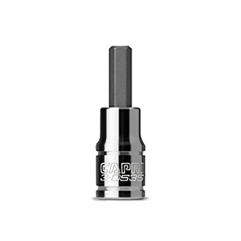 【中古】【輸入品・未使用】Capri Tools 5mm六角ビットソケット、1/4インチドライブ、メトリック。