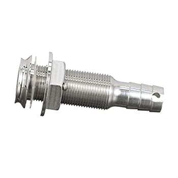 【中古】【輸入品・未使用】Seachoice 18591 メガフロードリップレススルーハル継手 ? 316ステンレススチール ? 5/8インチホースに適合 ? 最大1-1/2インチ 船体。