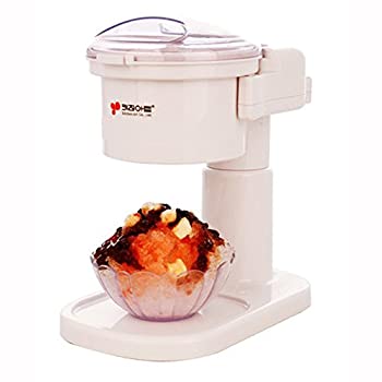 【中古】【輸入品・未使用】Kitchen Art Lucia Home Electric Ice Shaver Slicer Crusher Machine Cube to Flake Shaved Snow 220V キッチンアートルチア家電アイスシェーバ