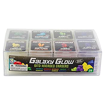 【中古】【輸入品・未使用】Raymond Geddes Galaxy Glow Kneaded 消しゴム 子供用 (24個パック)