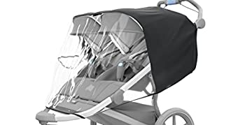 【中古】【輸入品・未使用】Thule アーバングライド ダブルレインカバー クリア