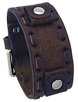 【中古】【輸入品・未使用】ネメシス# vsb-b Washed Out Fadedダークブラウン20?mmラグ幅WideレザーCuff Watch Band 14,580円