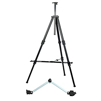 【中古】【輸入品・未使用】イーゼル%ｶﾝﾏ% アルミイーゼル、3段イーゼル、折りたたみ式イーゼル、金属イーゼル、拡張型イーゼル、持ち運び型イーゼル、展示用イーゼル、特許