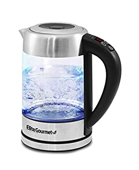 【中古】【輸入品・未使用】Elite Gourmet EKT-1789D 電気プログラマブルコードレスガラスケトル 5温度紅茶&コーヒー付き BPAフリー 水殺菌 自動遮断&保温機能 1.7L (7.2カ｜スカイマーケットプラス 32,152円