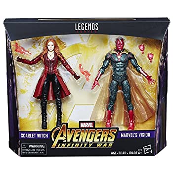 【中古】【輸入品・未使用】アベンジャーズ / インフィニティ・ウォー ハズブロ マーベルレジェンド 6インチ アクションフィギュア USAトイザらス限定 2パック スカーレット