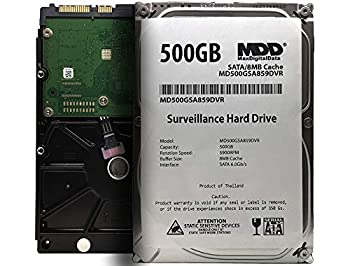 【中古】【輸入品・未使用】maxdigitaldata 500?GB 8?MBキャッシュ5900pm SATA 6.0?GB / s内部監視CCTV DVR 3.5インチハードドライブ( md500gsa859dvr )???W / 2年保証|スカイマーケットプラス