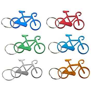 【中古】【輸入品・未使用】キーチェーン栓抜き???12パック自転車バイクポータブルビールボトルメタルOpeners forウェディングパーティーFavor in 6色｜スカイマーケットプラス