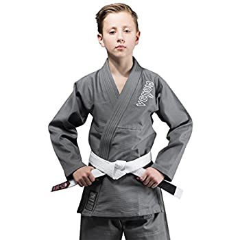 【中古】【輸入品・未使用】Venum Contender キッズ BJJ Gi C00 グレー|スカイマーケットプラス