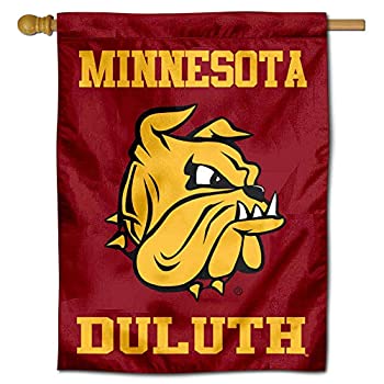 【中古】【インポート品・未当てはめる】College Flags and Banners Co. 北極星の州州 ダルカル・ブルドッグス 両面 住み家信号旗