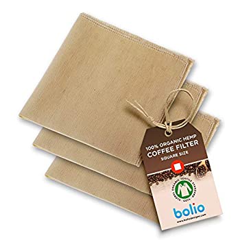 【中古】【輸入品・未使用】Organic Hemp円錐コーヒーフィルタ再利用可能なand Great for Making Smooth自然Tasting pour Overコーヒー環境に優しい細菌性材質Suit with Bol｜スカイマーケットプラス