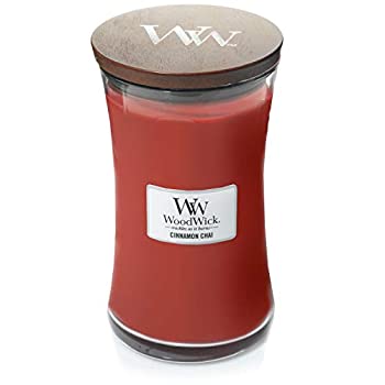 【中古】【インポート品・未当て嵌める】(22薬局衡オンス) - Woodwick 650ml Candle - Cinnamon Chai