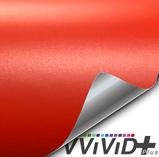【中古】【輸入品・未使用】VViViD+ マットメタリックブラッドオレンジプレミアムビニールラップフィルム (1フィートx 5フィート)