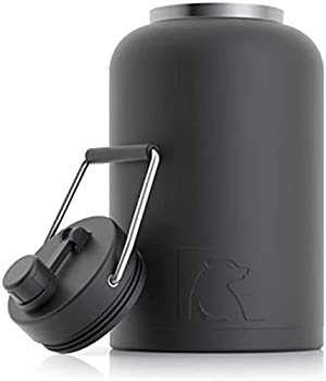 【中古】【インポート品・未当て嵌める】(アールティック) RTIC 水さし 吸い筒 1gal 黒いこと 引っ敷き 無意味さ保温 大型 手持ち部分付き添い人