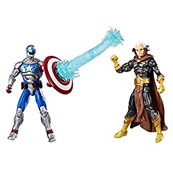 【中古】【輸入品・未使用】マーベル ゲームバース 3.75インチ アクションフィギュア 2パック/シビル・ウォリアー & コレクター（MARVEL オールスターバトル）